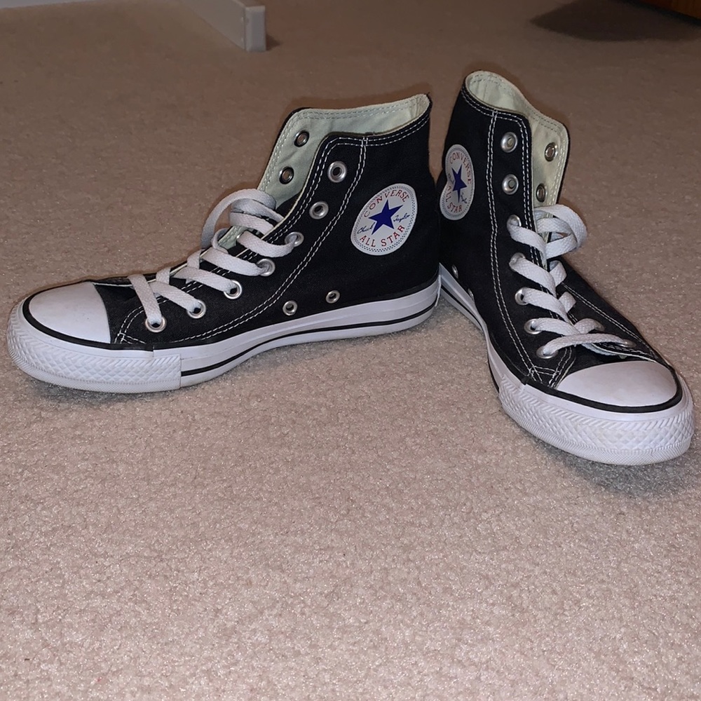 Black Converse All Star High-Top sneakers